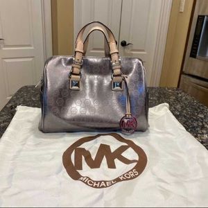 Michael Kors Anniversary Patent leather hand bag